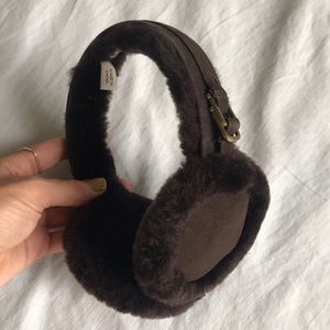 Ugg brown sheep ear muffs